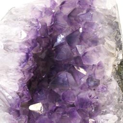 Amethyst Crystal Geode Specimen Set 2 Pieces J1577 | Himalayan Salt Factory