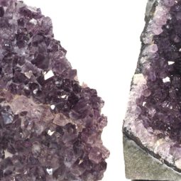 1.67kg Amethyst Crystal Geode Specimen Set 2 Pieces J1586 7 Amethyst Crystal Geode Specimen Set 2 Pieces J1587 | Himalayan Salt Factory