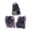 1.17kg Amethyst Crystal Geode Specimen Set 3 Pieces J1598 2 Amethyst Crystal Geode Specimen Set 2 Pieces J1598 | Himalayan Salt Factory