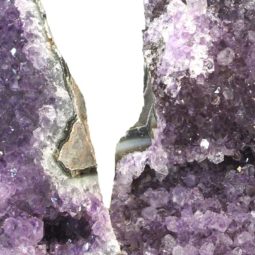 1.12kg Amethyst Crystal Geode Specimen Set 3 Pieces J1599 7 Amethyst Crystal Geode Specimen Set 2 Pieces J1599 | Himalayan Salt Factory