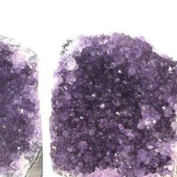1.29kg Amethyst Crystal Geode Specimen Set 3 Pieces J1602 7 Amethyst Crystal Geode Specimen Set 2 Pieces J1602 | Himalayan Salt Factory