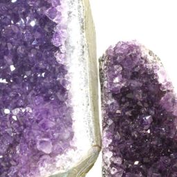 2.3kg Amethyst Crystal Geode Specimen Set 2 Pieces J1608 7 Amethyst Crystal Geode Specimen Set 2 Pieces J1608 | Himalayan Salt Factory