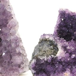 1.17kg Amethyst Crystal Geode Specimen Set 3 Pieces J1611 7 Amethyst Crystal Geode Specimen Set 2 Pieces J1611 | Himalayan Salt Factory