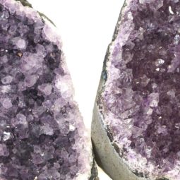 2.17kg Amethyst Crystal Geode Specimen Set 2 Pieces J1614 8 2.17kg Amethyst Crystal Geode Specimen Set 2 Pieces J1614 7