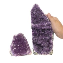 2.56kg Amethyst Crystal Geode Specimen Set 2 Pieces J1615 6 Amethyst Crystal Geode Specimen Set 2 Pieces J1615 | Himalayan Salt Factory
