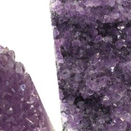 2.56kg Amethyst Crystal Geode Specimen Set 2 Pieces J1615 7 Amethyst Crystal Geode Specimen Set 2 Pieces J1615 | Himalayan Salt Factory