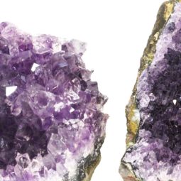 1.14kg Amethyst Crystal Geode Specimen Set 2 Pieces J1620 7 Amethyst Crystal Geode Specimen Set 2 Pieces J1620 | Himalayan Salt Factory