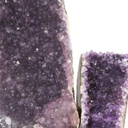 1.93kg Amethyst Crystal Geode Specimen Set 2 Pieces J1622 7 Amethyst Crystal Geode Specimen Set 2 Pieces J1622 | Himalayan Salt Factory