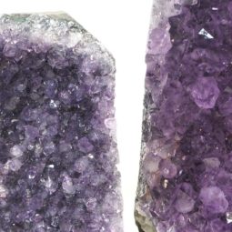 1.45kg Amethyst Crystal Geode Specimen Set 2 Pieces J1626 7 Amethyst Crystal Geode Specimen Set 2 Pieces J1626 | Himalayan Salt Factory