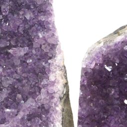 1.11kg Amethyst Crystal Geode Specimen Set 2 Pieces J1627 7 Amethyst Crystal Geode Specimen Set 2 Pieces J1627 | Himalayan Salt Factory