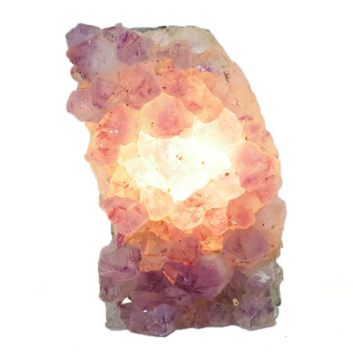 Amethyst Crystal Lamp DS364-2 | Himalayan Salt Factory