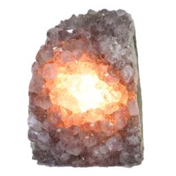 3kg Amethyst Crystal Lamp DS369 6 Amethyst Crystal Lamp DS369-2 | Himalayan Salt Factory