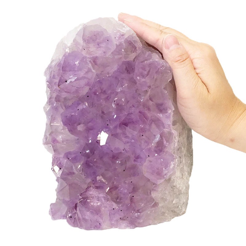 3.5kg Amethyst Crystal Lamp DS370 5 Amethyst Crystal Lamp DS370-1 | Himalayan Salt Factory