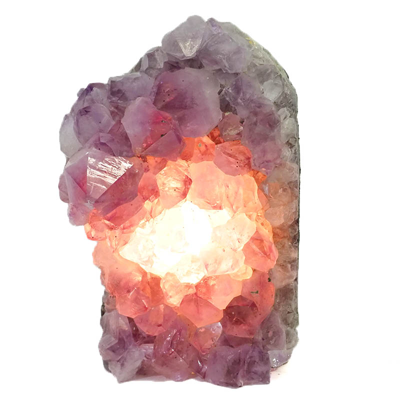 3.7kg Amethyst Crystal Lamp DS376 4 Amethyst Crystal Lamp DS376-1| Himalayan Salt Factory