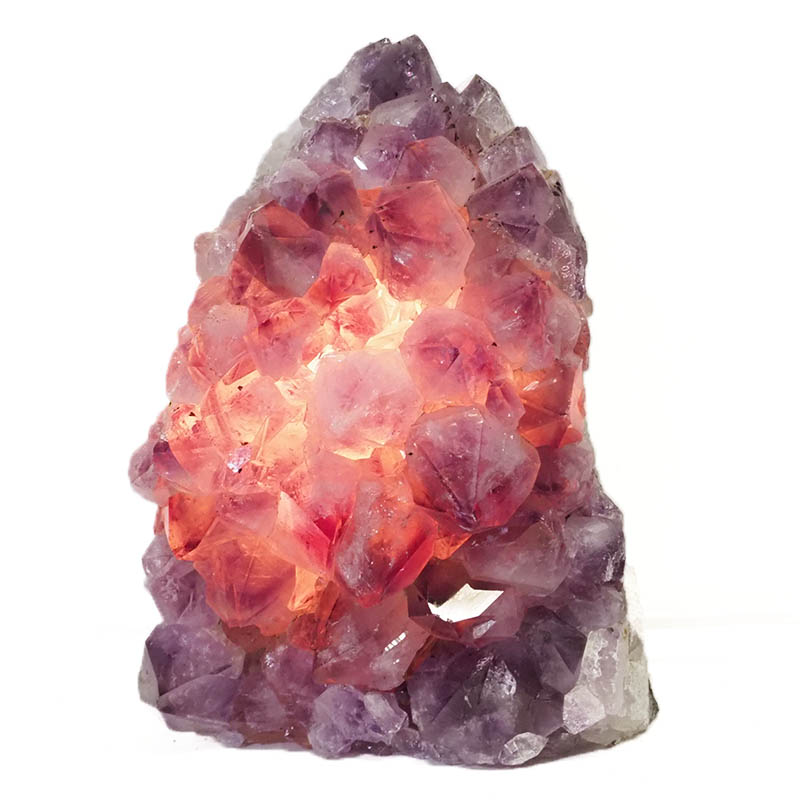 2.9kg Amethyst Crystal Lamp DS382 4 Amethyst Crystal Lamp DS382-2 | Himalayan Salt Factory