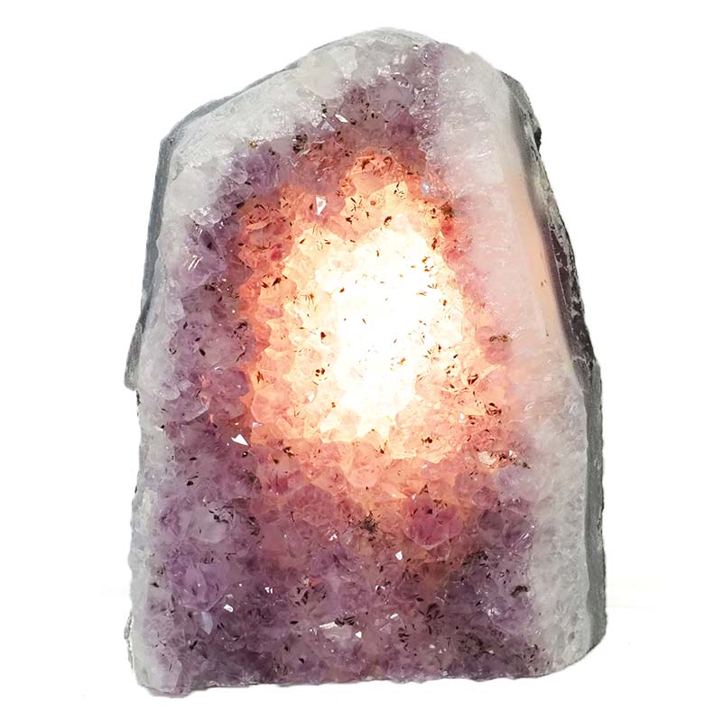 2.9kg Amethyst Crystal Lamp DS384 4 Amethyst Crystal Lamp DS384-2 | Himalayan Salt Factory