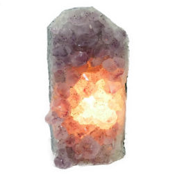 Natural Amethyst Crystal Lamp DS 391-2 | Himalayan Salt Factory