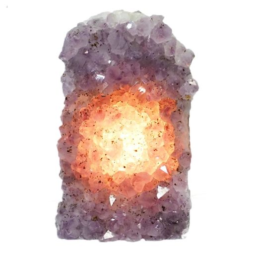 Natural Amethyst Crystal Lamp DS393-2 | Himalayan Salt Factory