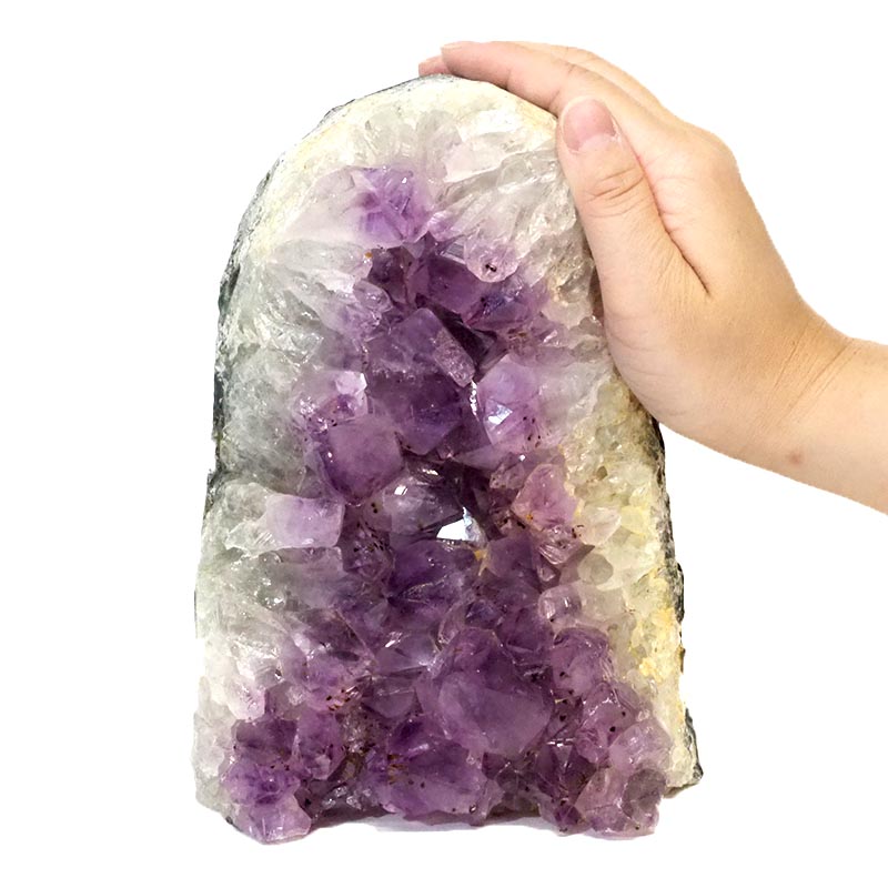 3.1kg Amethyst Crystal Lamp DS394 5 Natural Amethyst Crystal Lamp DS 394-1 | Himalayan Salt Factory