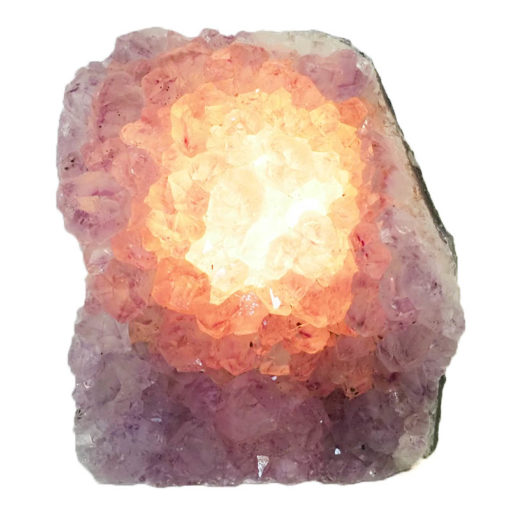 Natural Amethyst Crystal Lamp DS 396-2 | Himalayan Salt Factory