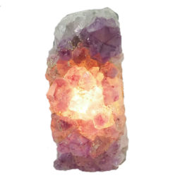 Natural Amethyst Crystal Lamp DS 400-2 | Himalayan Salt Factory