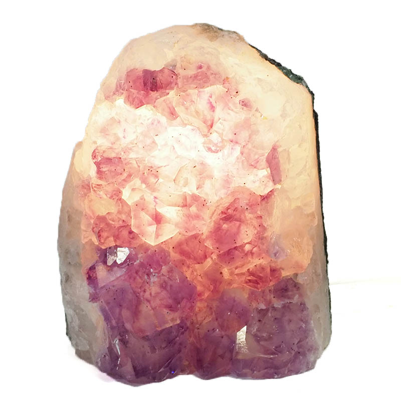 2.4kg Amethyst Crystal Lamp DS406 4 Natural Amethyst Crystal Lamp DS 406-2 | Himalayan Salt Factory
