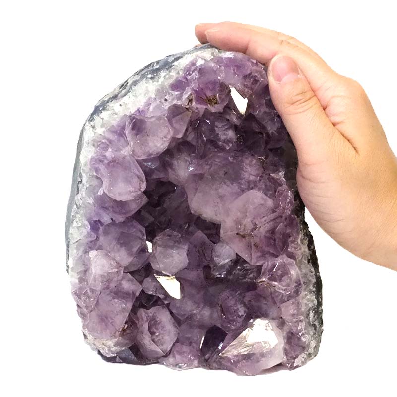 2.2kg Amethyst Crystal Lamp DS407 5 Natural Amethyst Crystal Lamp DS 407-1 | Himalayan Salt Factory
