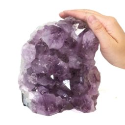 2.5kg Amethyst Crystal Lamp DS409 7 Natural Amethyst Crystal Lamp DS 409-1 | Himalayan Salt Factory