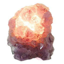 2.5kg Amethyst Crystal Lamp DS409 6 Natural Amethyst Crystal Lamp DS 409-2 | Himalayan Salt Factory