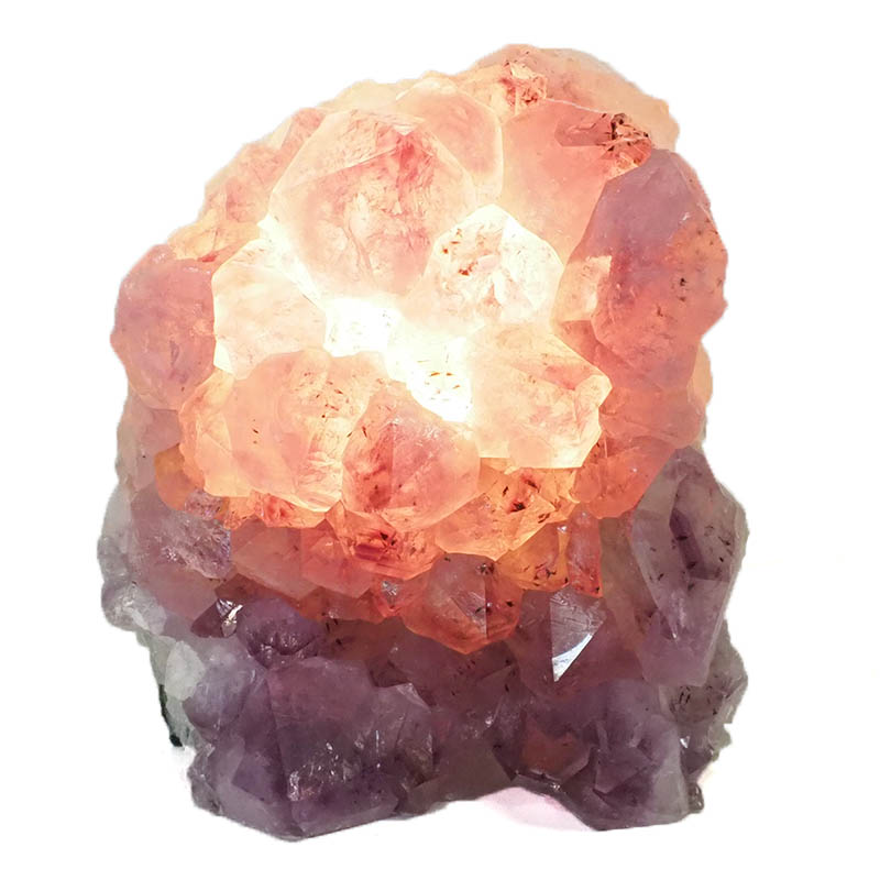 2.5kg Amethyst Crystal Lamp DS409 4 Natural Amethyst Crystal Lamp DS 409-2 | Himalayan Salt Factory