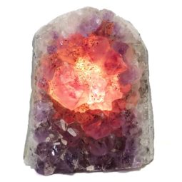 3.2kg Amethyst Crystal Lamp DS414 6 Natural Amethyst Crystal Lamp DS414-2 | Himalayan Salt Factory