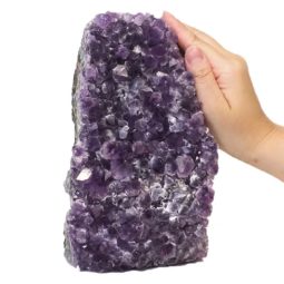 3.9kg Amethyst Crystal Lamp DS417 7 Natural Amethyst Crystal Lamp DS417-1 | Himalayan Salt Factory