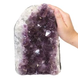 3kg Amethyst Crystal Lamp DS419 7 Natural Amethyst Crystal Lamp DS419-1 | Himalayan Salt Factory