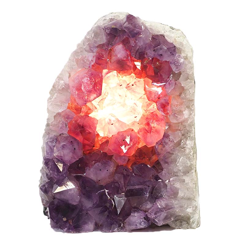 2.8kg Natural Amethyst Crystal Lamp DS422 4 Natural Amethyst Crystal Lamp DS422 | Himalayan Salt Factory