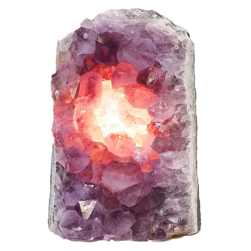 3.4kg Natural Amethyst Crystal Lamp DS423 4 Natural Amethyst Crystal Lamp DS423 | Himalayan Salt Factory