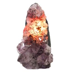 Natural Amethyst Crystal Lamp DS439 | Himalayan Salt Factory
