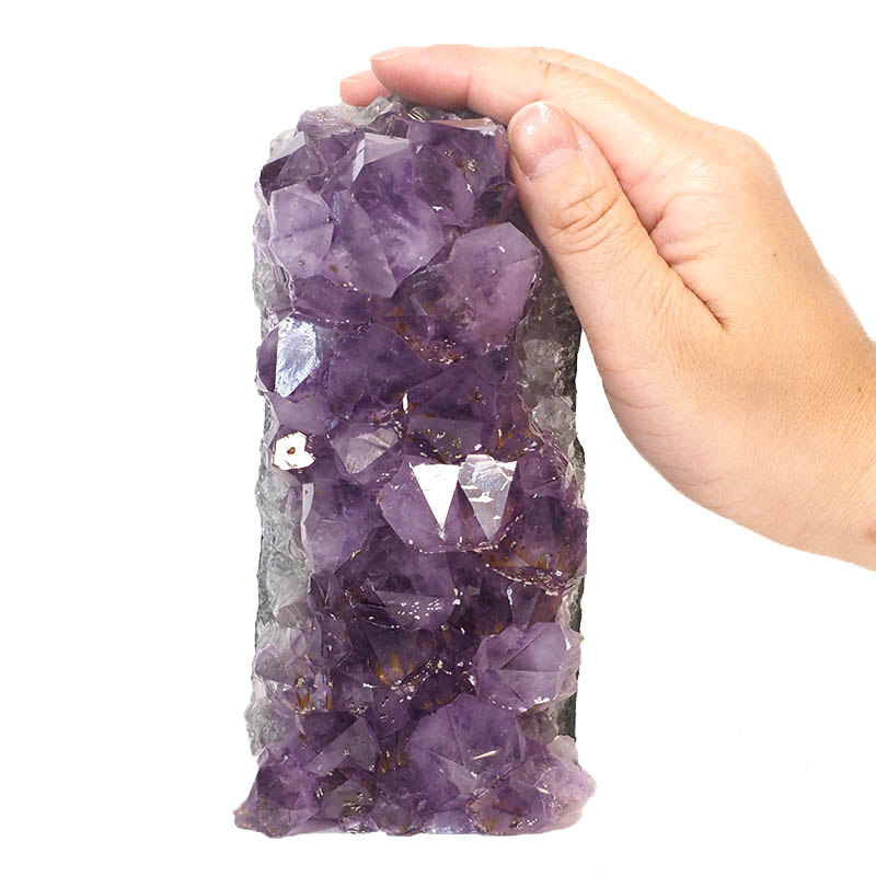 1.2kg Natural Amethyst Crystal Lamp DS440 5 Natural Amethyst Crystal Lamp DS440-1 | Himalayan Salt Factory