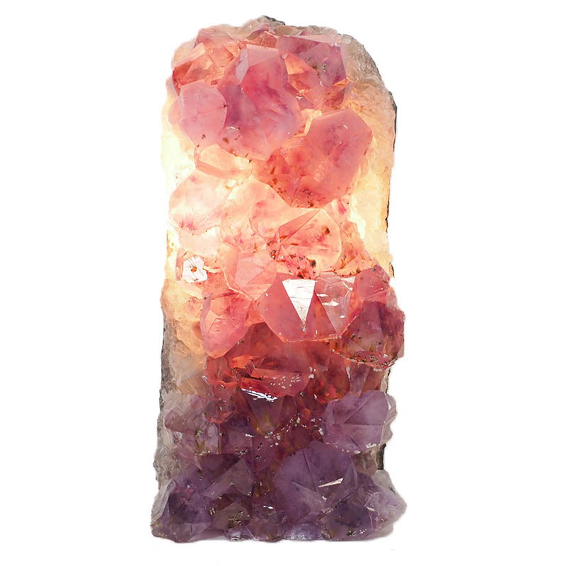 1.2kg Natural Amethyst Crystal Lamp DS440 4 Natural Amethyst Crystal Lamp DS440-2 | Himalayan Salt Factory