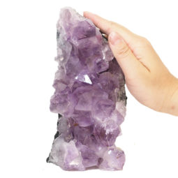 1.38kg Natural Amethyst Crystal Lamp DS449 7 Natural Amethyst Crystal Lamp DS449-1 | Himalayan Salt Factory
