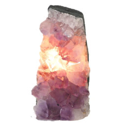 Natural Amethyst Crystal Lamp DS452-2 | Himalayan Salt Factory