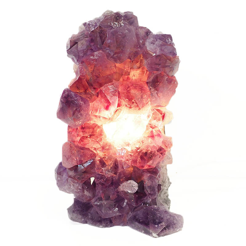 1.8kg Natural Amethyst Crystal Lamp DS458 4 Natural Amethyst Crystal Lamp DS458-2 | Himalayan Salt Factory