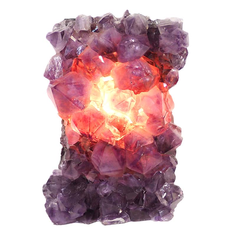 1.74kg Natural Amethyst Crystal Lamp DS460 4 Natural Amethyst Crystal Lamp DS460-2 | Himalayan Salt Factory
