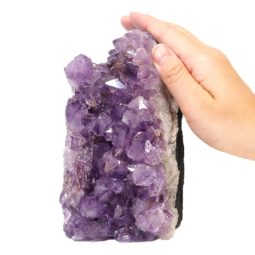 1.68kg Natural Amethyst Crystal Lamp DS470 8 Natural Amethyst Crystal Lamp DS470-1 | Himalayan Salt Factory