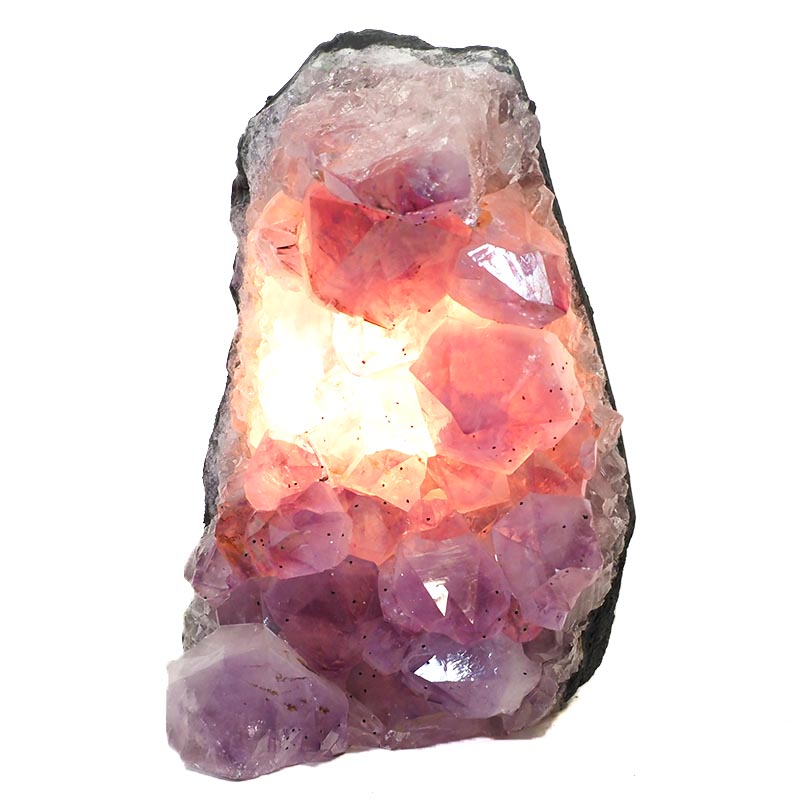 1.61kg Natural Amethyst Crystal Lamp DS472 5 Natural Amethyst Crystal Lamp DS472-1 | Himalayan Salt Factory