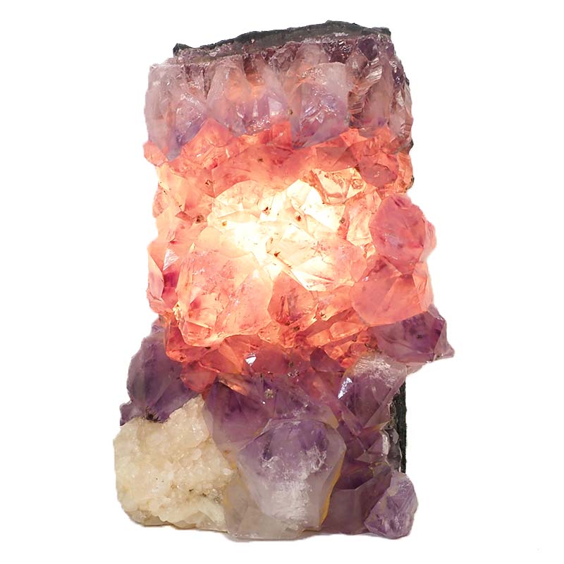 1.39kg Natural Amethyst Crystal Lamp DS474 4 Natural Amethyst Crystal Lamp DS474-1 | Himalayan Salt Factory