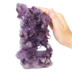 1.72kg Natural Amethyst Crystal Lamp DS481 7 Natural Amethyst Crystal Lamp DS481-1 | Himalayan Salt Factory