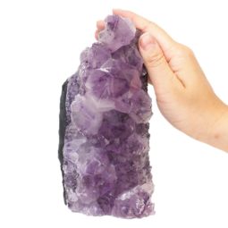 1.45kg Natural Amethyst Crystal Lamp DS482 7 Natural Amethyst Crystal Lamp DS482-1 | Himalayan Salt Factory