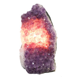 1.5kg Natural Amethyst Crystal Lamp DS494 6 Natural Amethyst Crystal Lamp DS494 | Himalayan Salt Factory