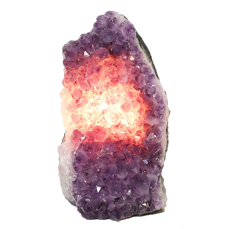 1.5kg Natural Amethyst Crystal Lamp DS494 4 Natural Amethyst Crystal Lamp DS494 | Himalayan Salt Factory
