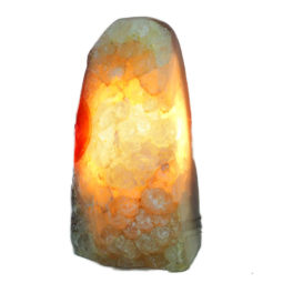 Natural Brazilian River Agate Crystal Lamp J1530 | Himalayan Salt Factory